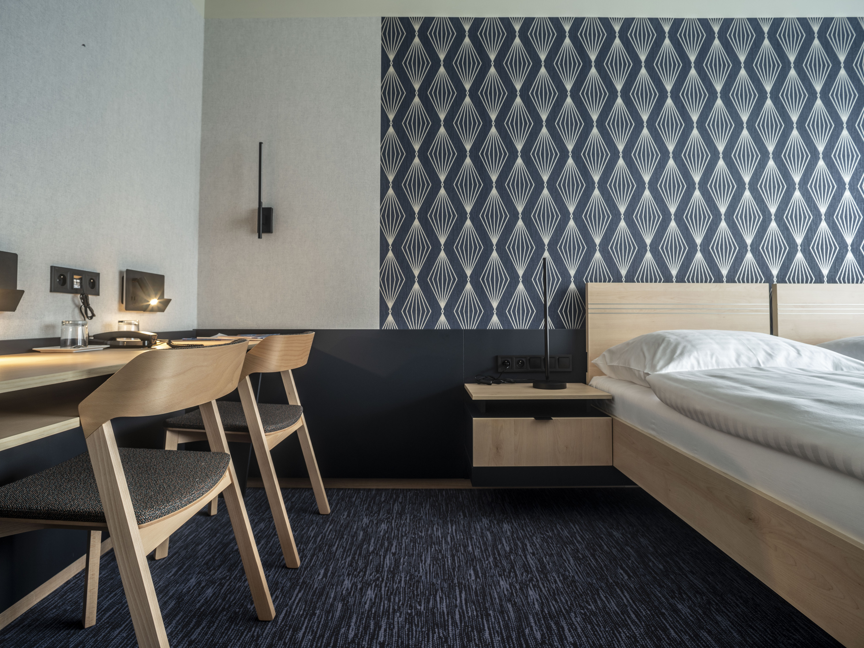 Hotelový pokoj s nábytkem na zakázku